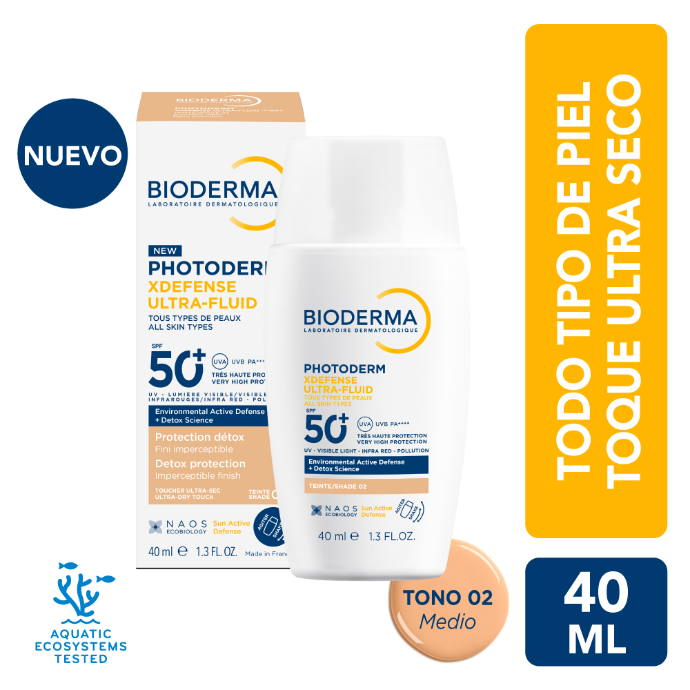 Photoderm Xdefense Ultrafluid Spf50+ T02 Photoderm Xdefense Ultrafluid Spf50+ T02