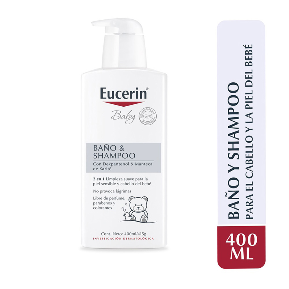 Eucerin Baby Baño y Shampoo para piel sensible