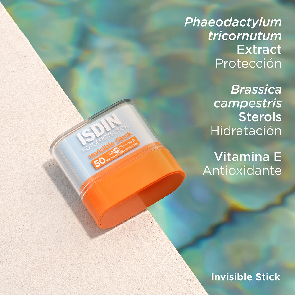 Fotoprotector Isdin Invisible Stick SPF50