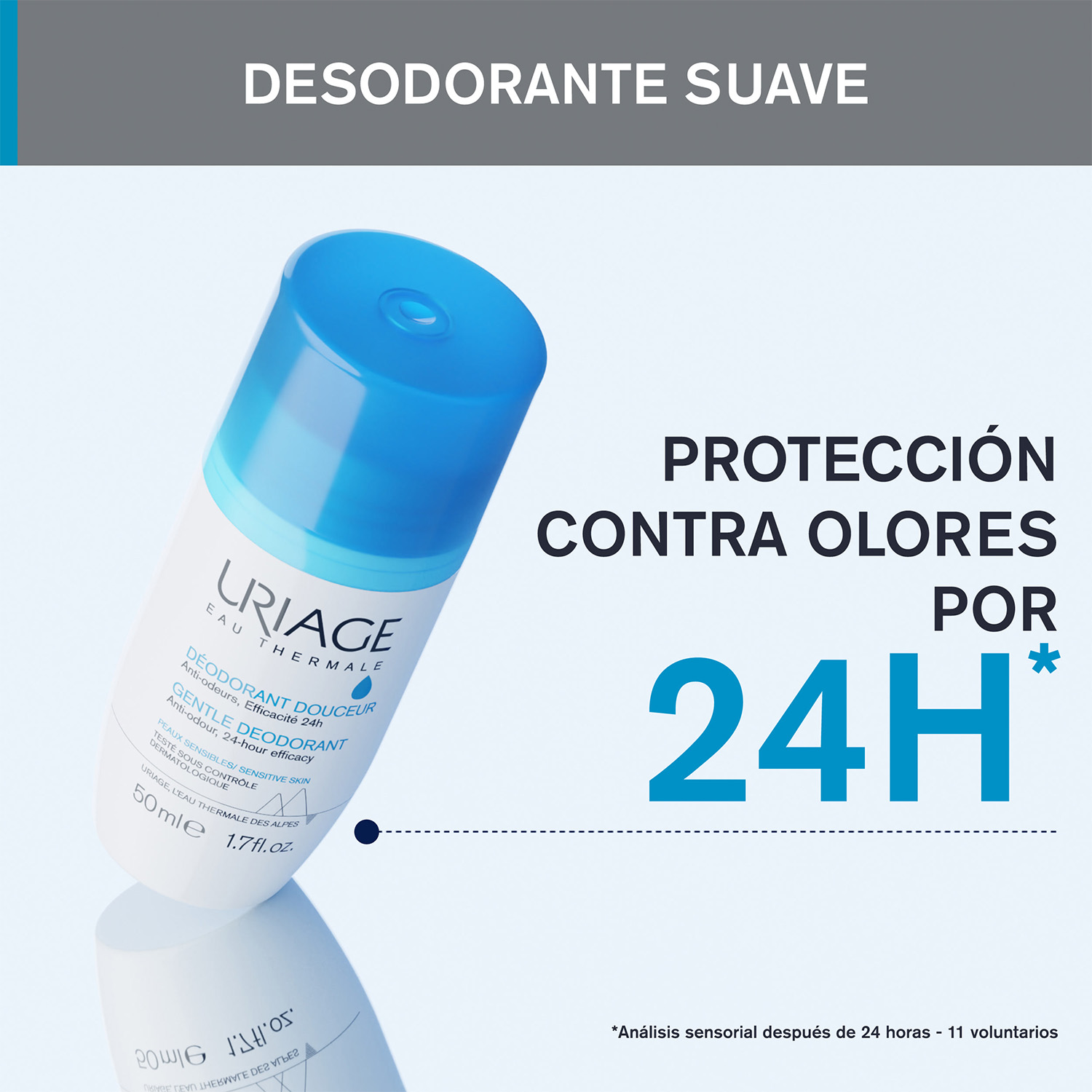 Uriage Desodorante Gentle Suave