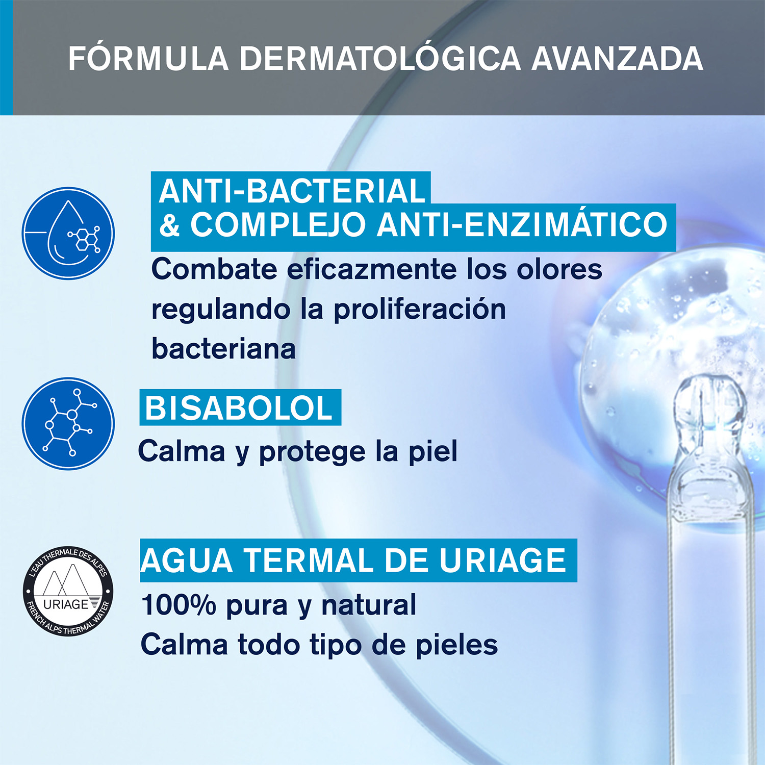 Uriage Desodorante Gentle Suave