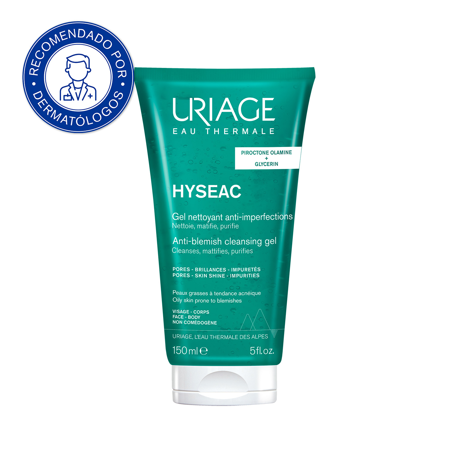 Uriage Hyséac Gel Limpiador Facial Para Pieles Mixtas A Grasas Uriage Hyséac Gel Limpiador Facial Para Pieles Mixtas A Grasas