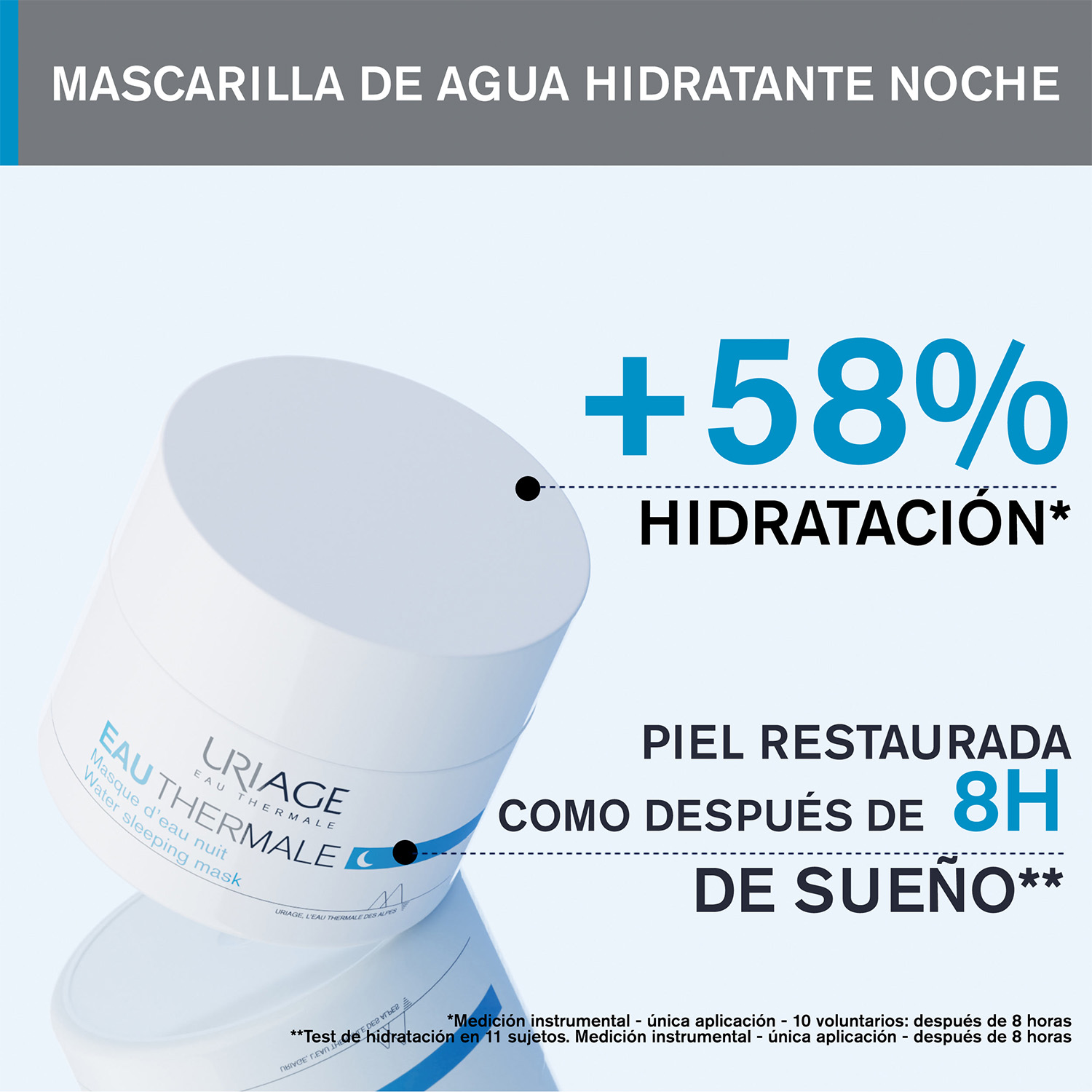 Uriage Eau Thermale Mascarilla De Agua De Noche Hidratación Intensa Uriage Eau Thermale Mascarilla De Agua De Noche Hidratación Intensa