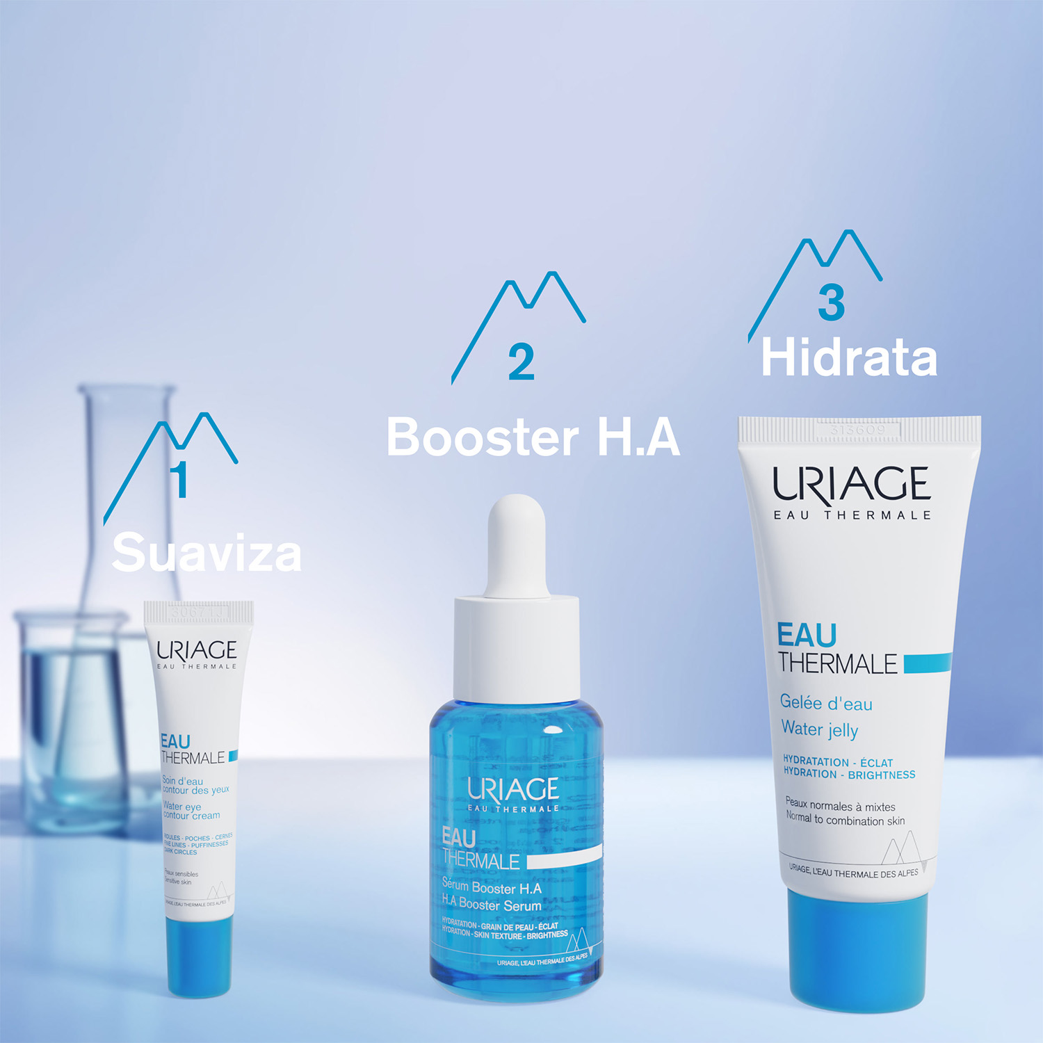 Uriage Eau Thermale Gel De Agua Hidratante Pieles Mixtas A Grasas