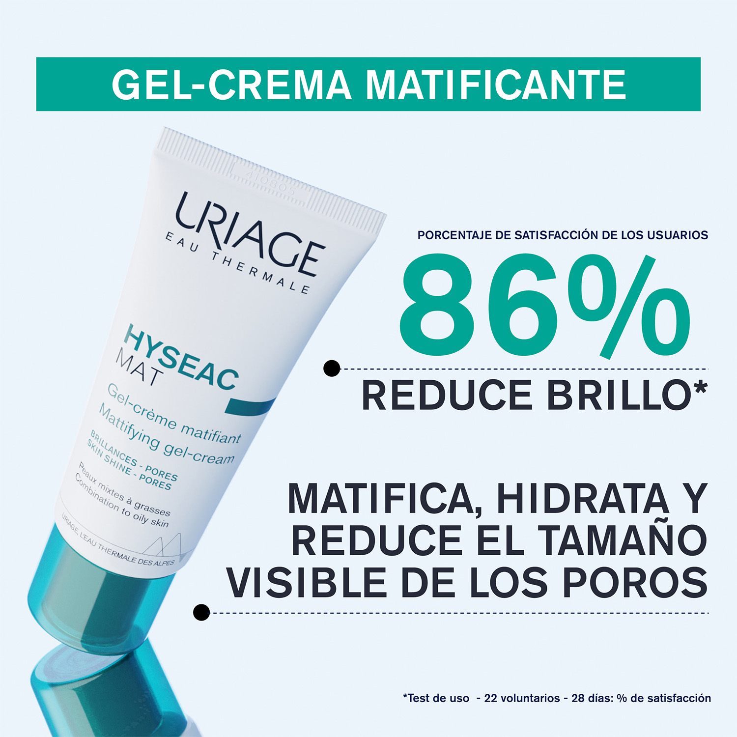 Uriage Hyséac Mat Tratamiento Matificante