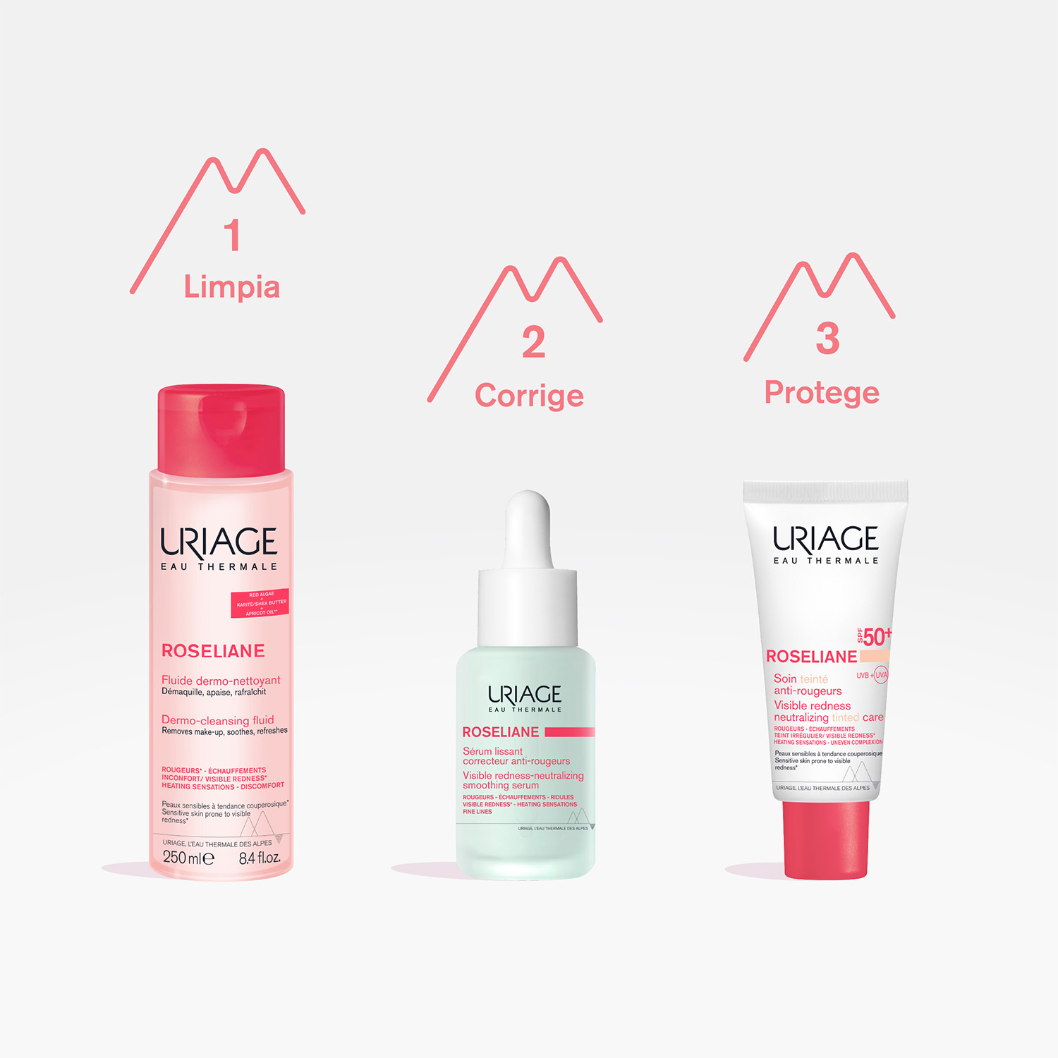 Uriage Roséliane Cc Cream Spf50+ Piel Sensible
