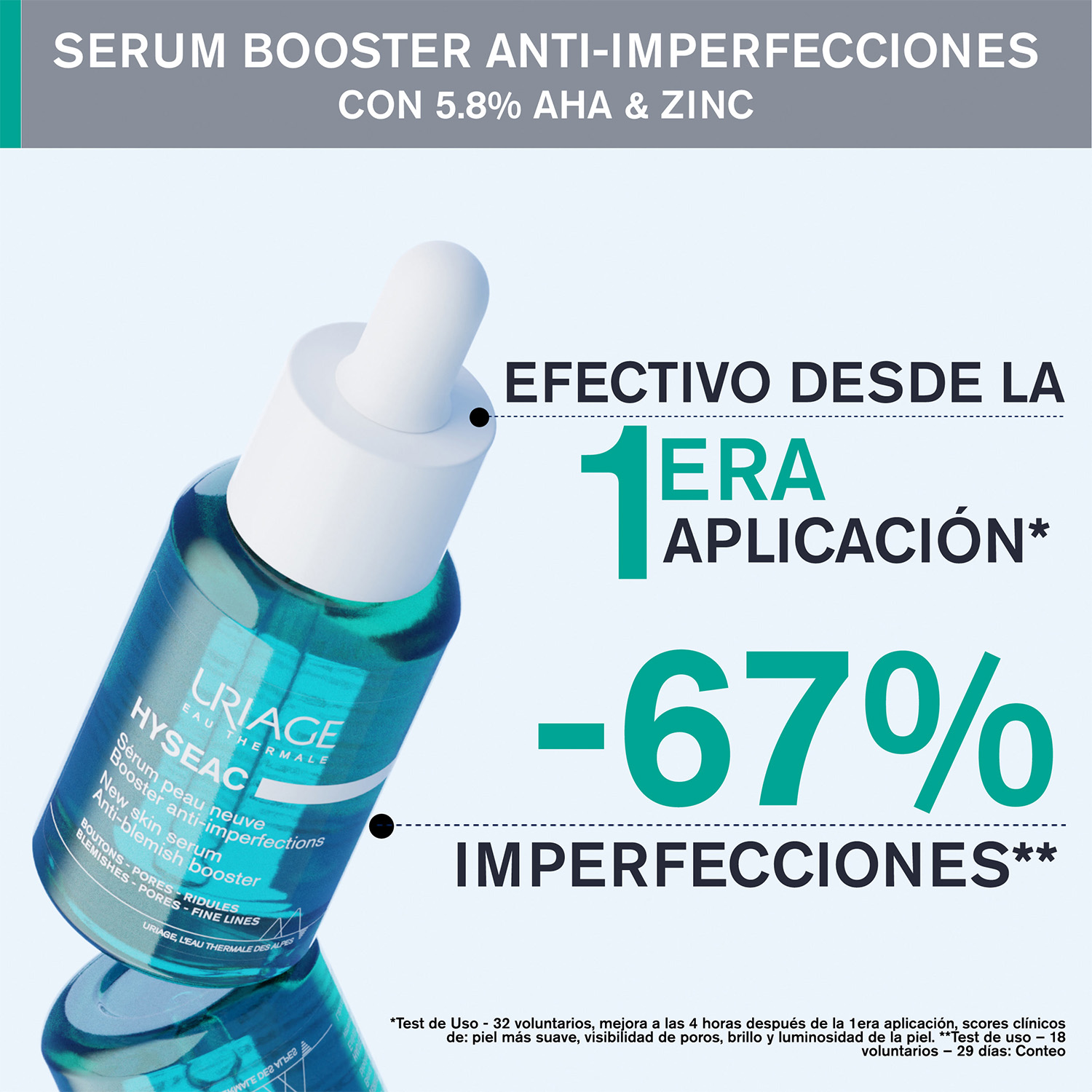 Uriage Hyséac Sérum Booster Anti-Imperfecciones