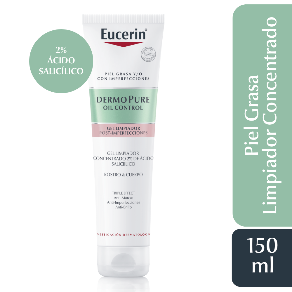 Eucerin Gel Limpiador Triple Effect Concentrado Dermopure Eucerin Gel Limpiador Triple Effect Concentrado Dermopure