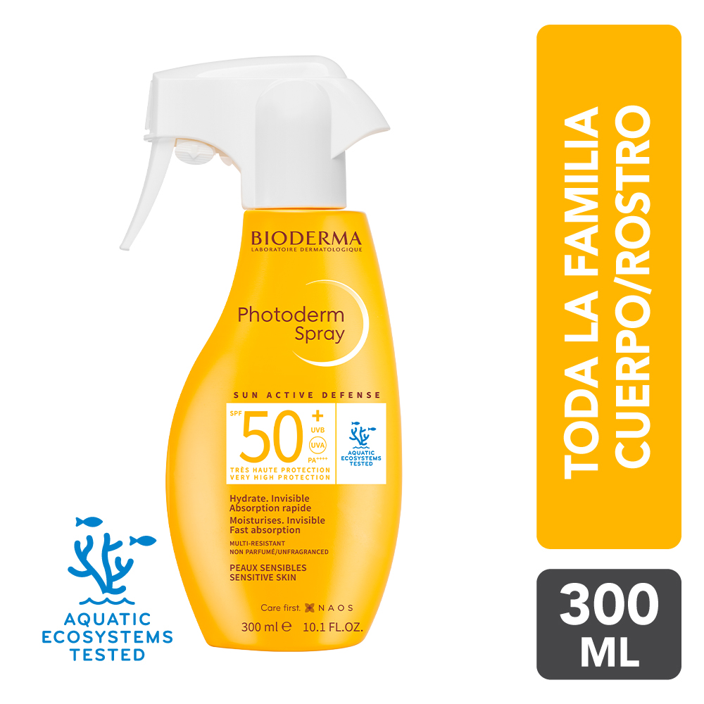 Fotoprotector Photoderm Bioderma Spray SPF50+ Fotoprotector Photoderm Bioderma Spray SPF50+