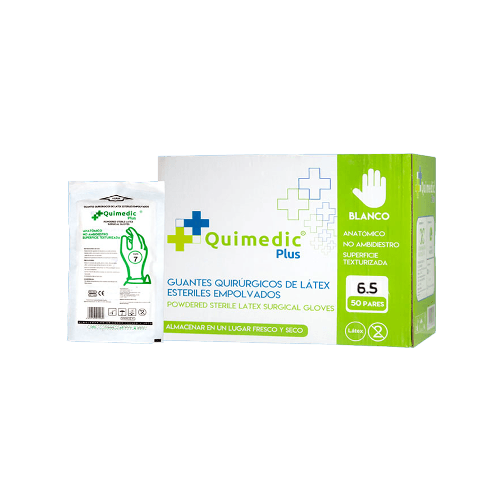 Guante Quirúrgico N° 6.5 Quimedic Plus Guante Quirúrgico N° 6.5 Quimedic Plus