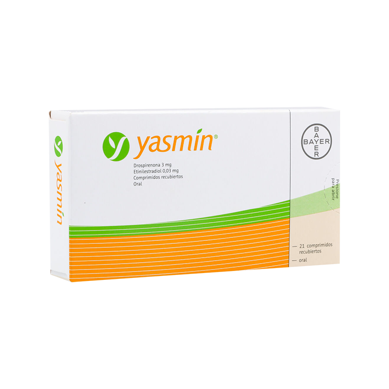 Yasmin 3mg/0. 03mg comprimido recubierto caja x21 und.