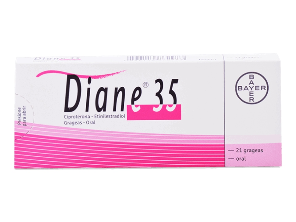 Diane 35 Grageas