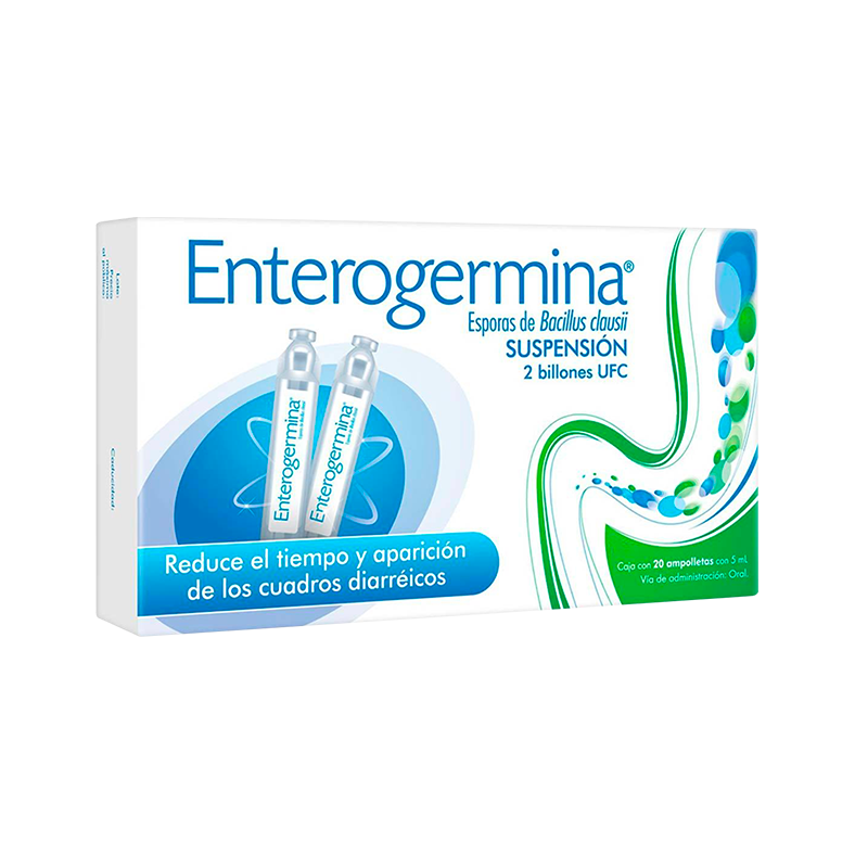 Enterogermina 2bill/5ml suspensión ampolla