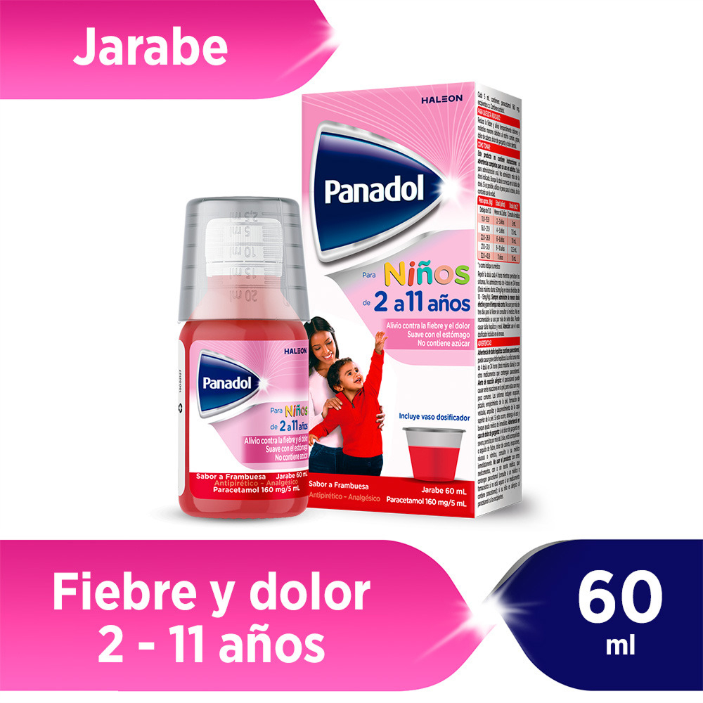 Panadol 160mg/5ml jarabe