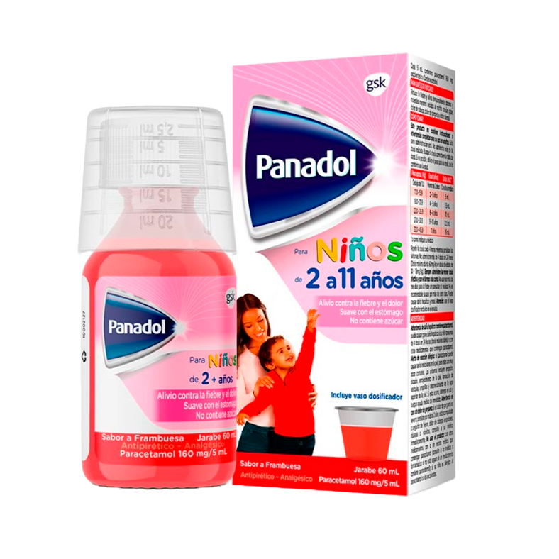 Panadol 160mg/5ml jarabe
