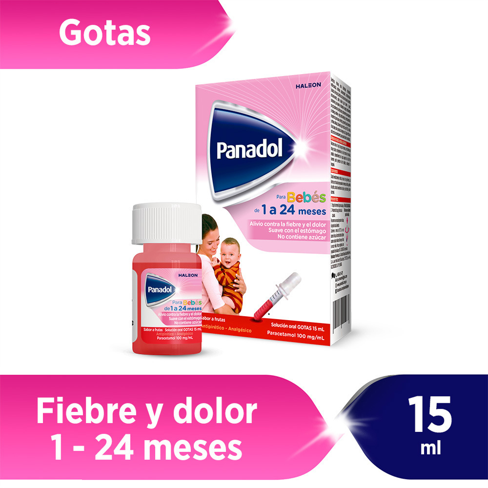 Panadol 100mg/ml solución gotas