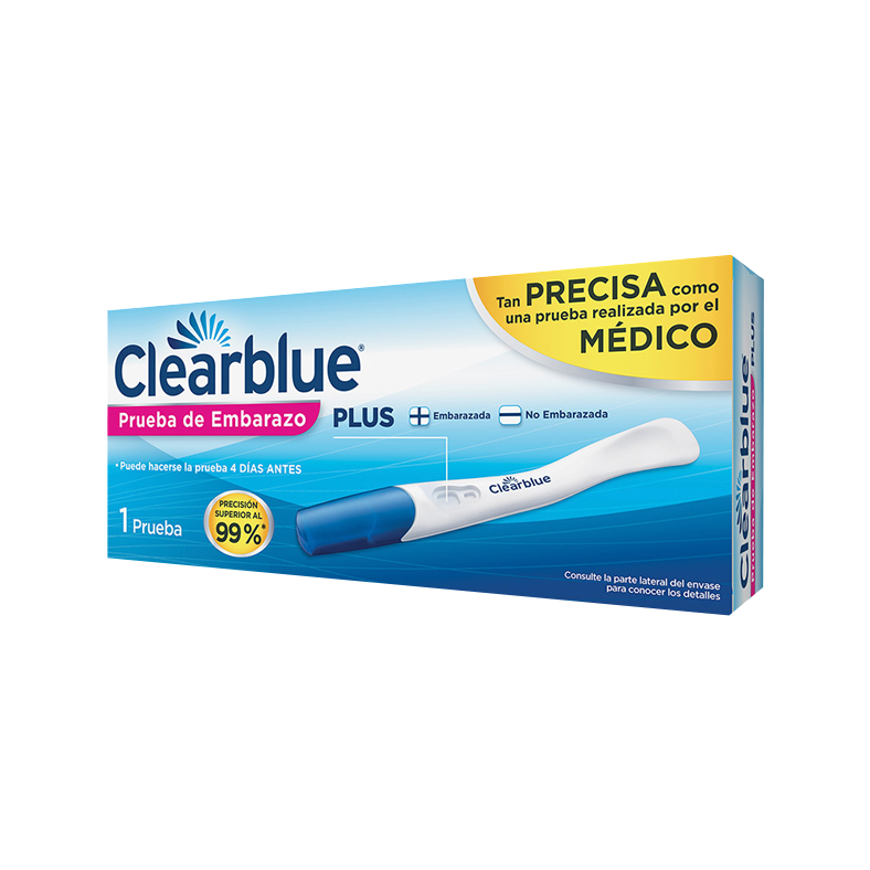 Clearblue plus test de embarazo