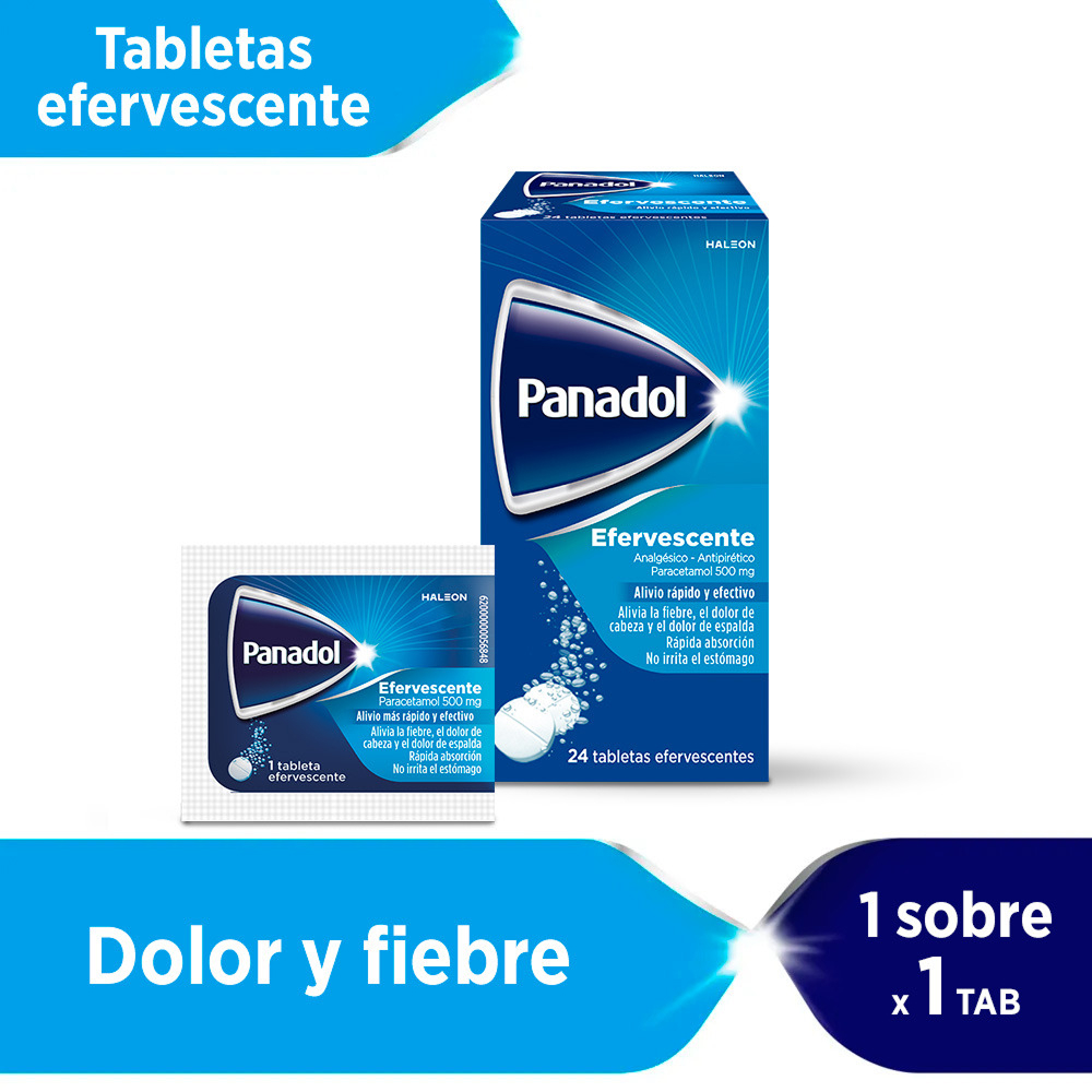 Panadol 500mg tableta efervecente