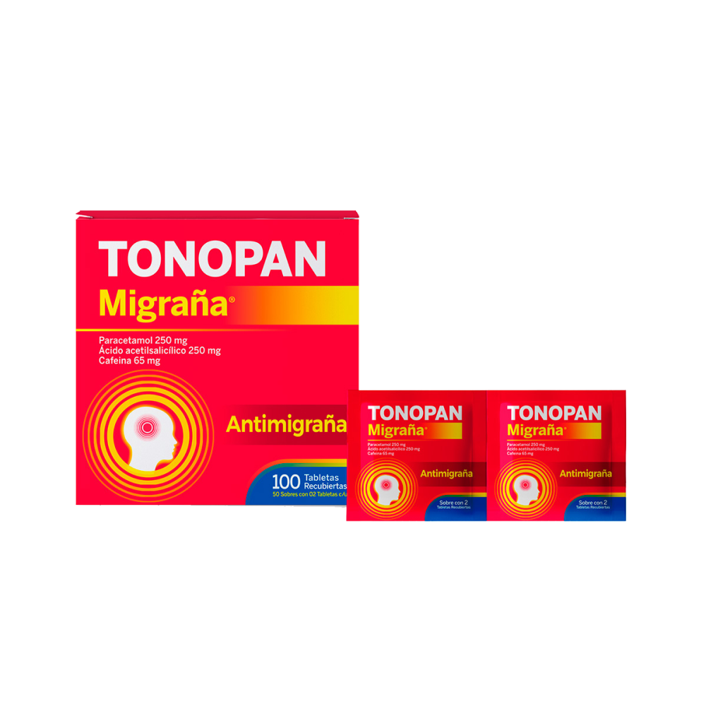 Tonopan Migraña Tableta Recubierta