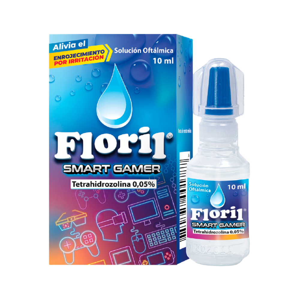 Floril Smart Gamer Solución Oftálmica