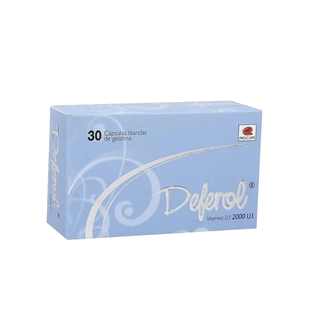 Deferol Vitamina D 2000 UI Cápsula Blanda