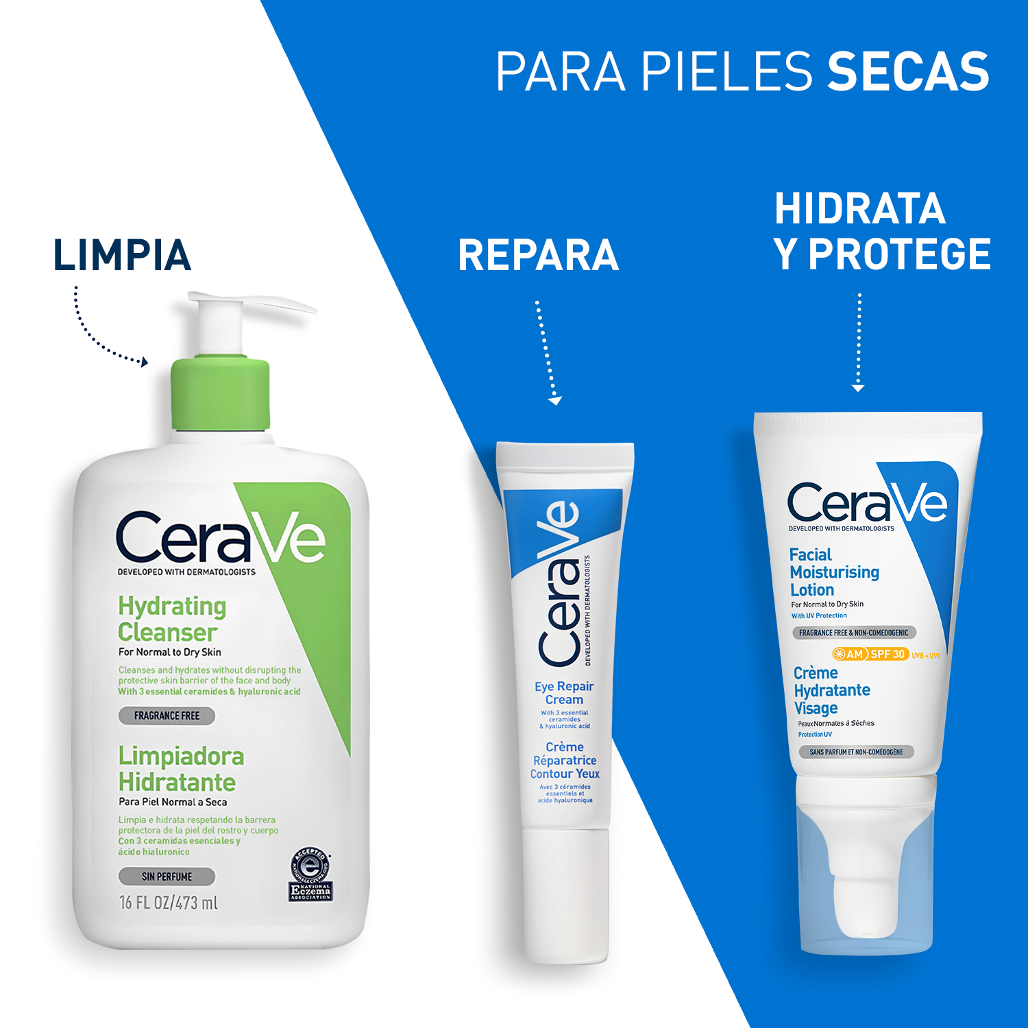 Crema Reparadora Contorno de Ojos CeraVe Tubo x14ml. Crema Reparadora Contorno de Ojos CeraVe Tubo x14ml.