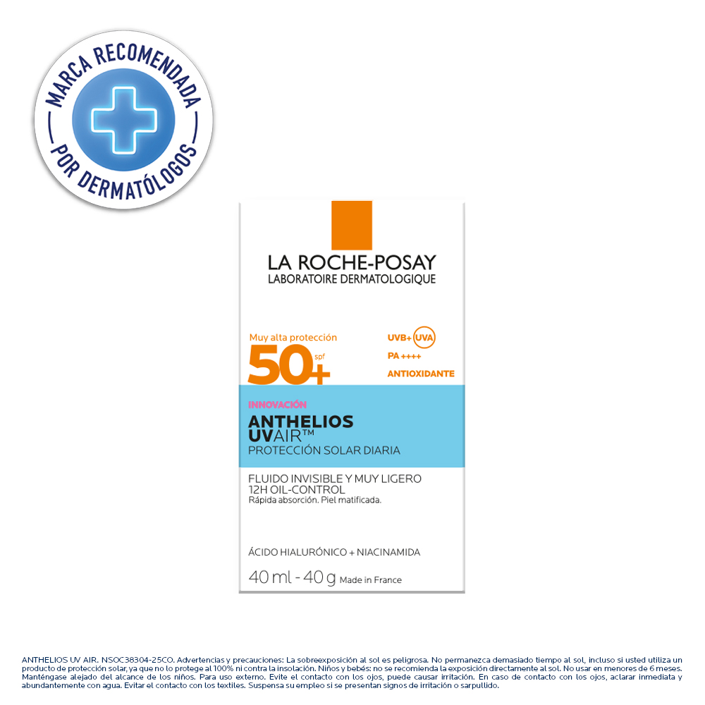 Protector Solar La Roche Posay Anthelios UV Air FPS 50+