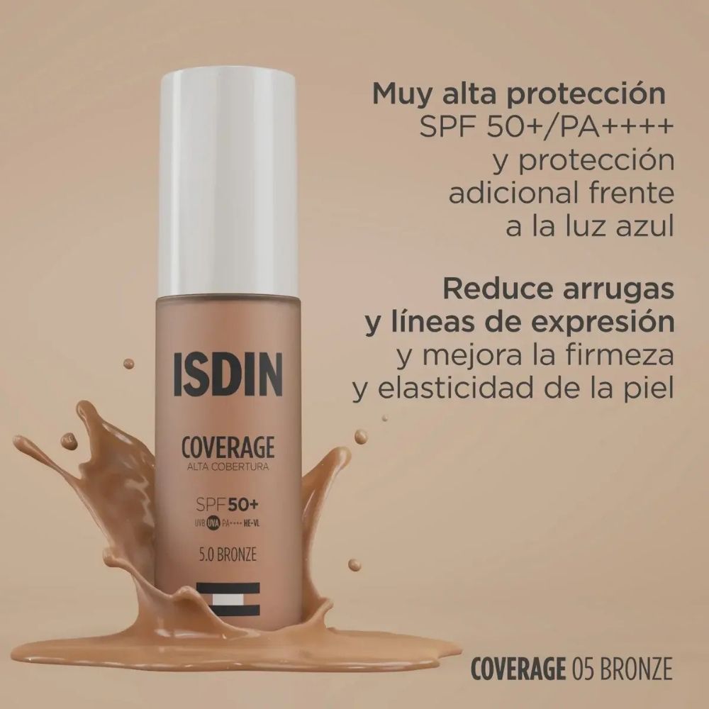 Isdin Coverage 5.0 Bronze Spf50+ Isdin Coverage 5.0 Bronze Spf50+