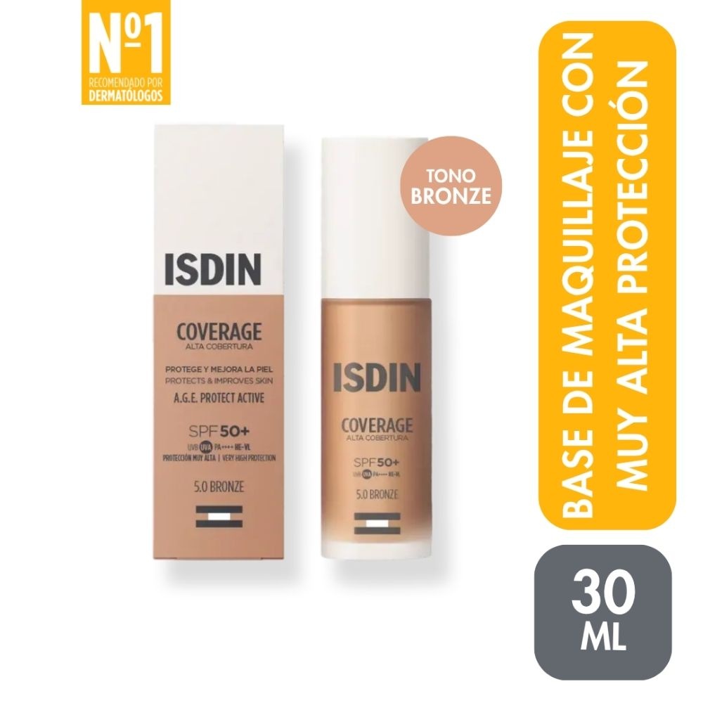 Isdin Coverage 5.0 Bronze Spf50+ Isdin Coverage 5.0 Bronze Spf50+