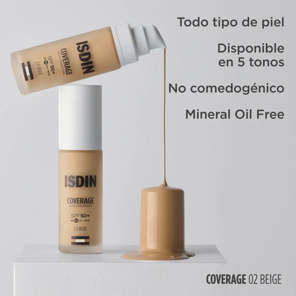 Isdin Coverage 2.0 Beige Spf50+