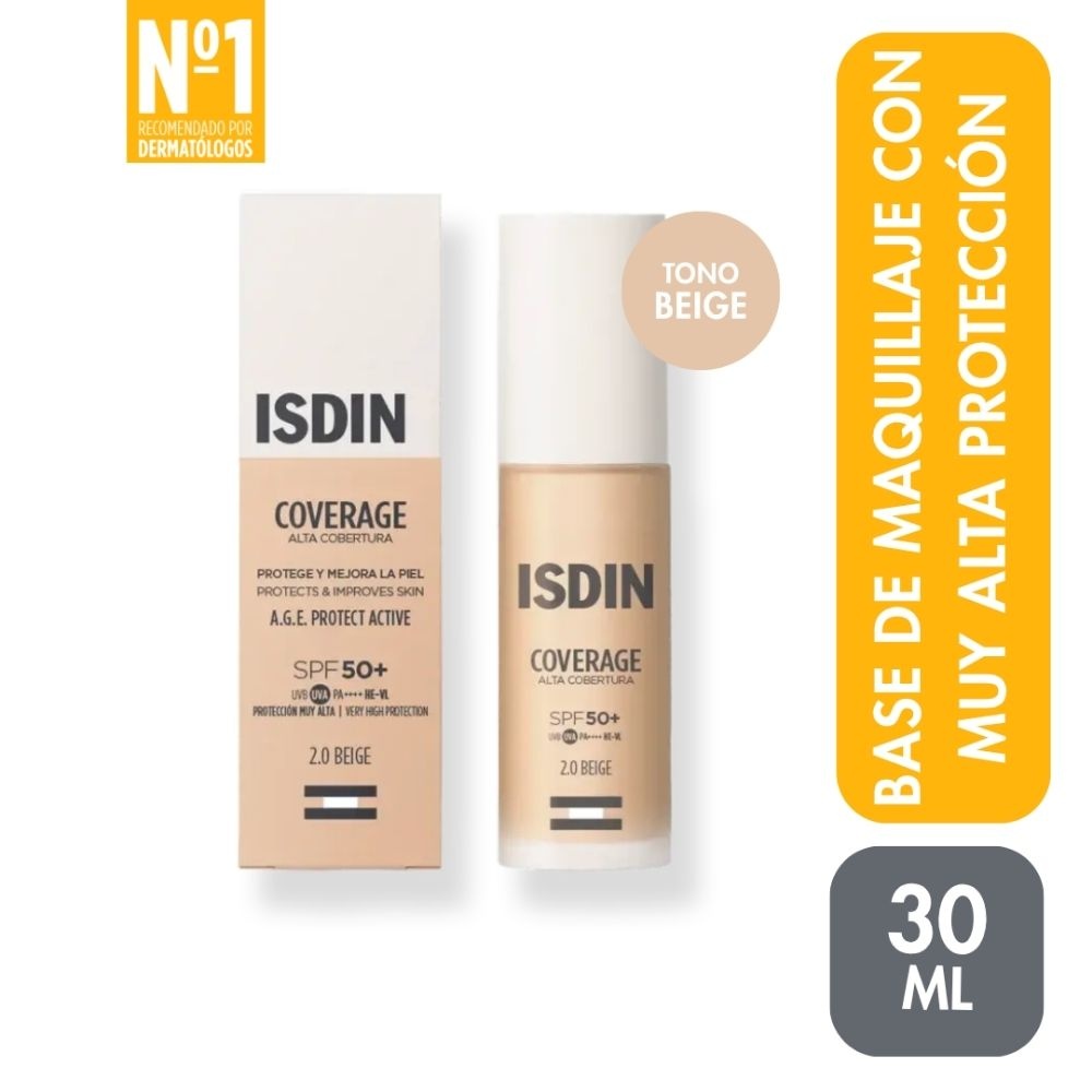 Isdin Coverage 2.0 Beige Spf50+