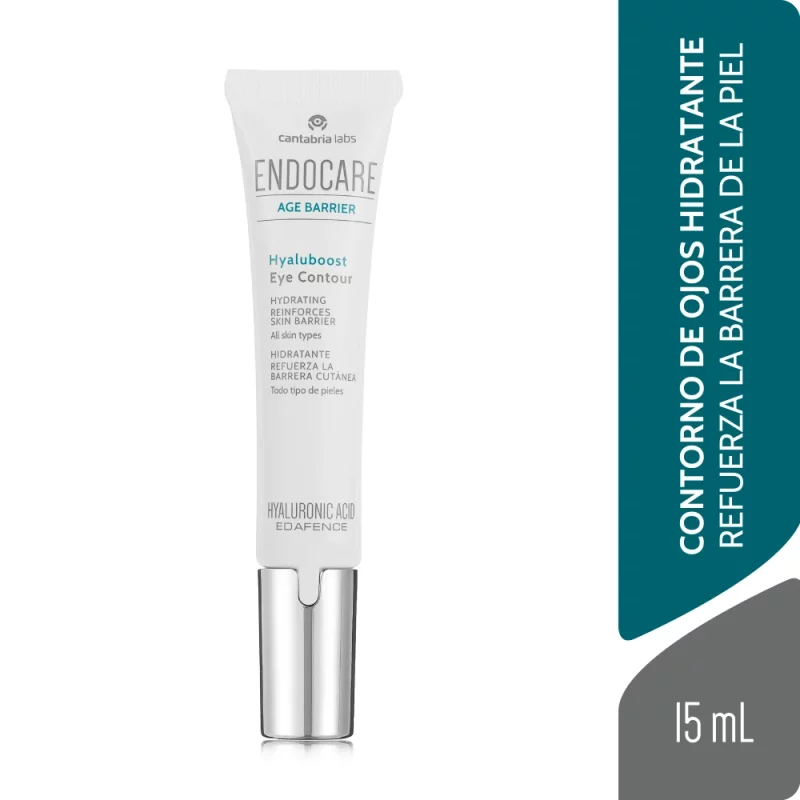 Contorno de Ojos Endocare Age Barrier Hyaluboost Reparador e Hidratante