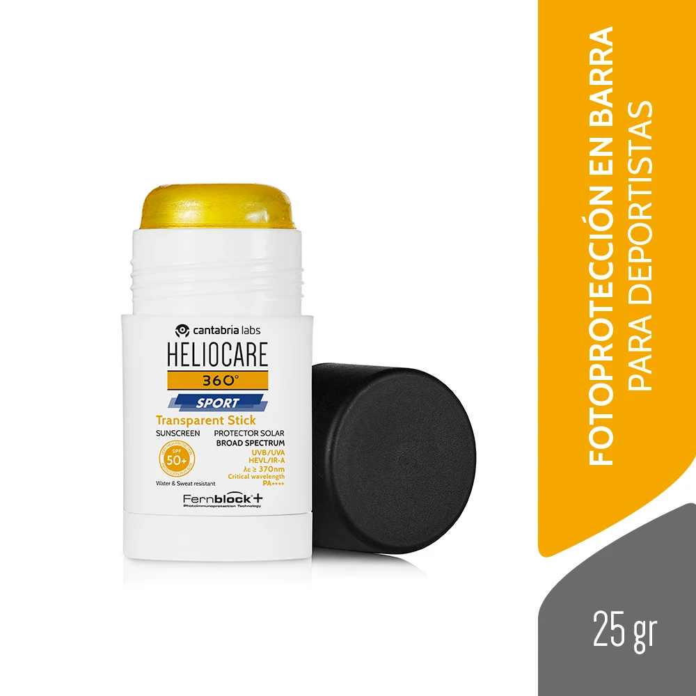 Fotoprotector Heliocare 360° Sport Stick Para Deportistas SPF 50+ Fotoprotector Heliocare 360° Sport Stick Para Deportistas SPF 50+