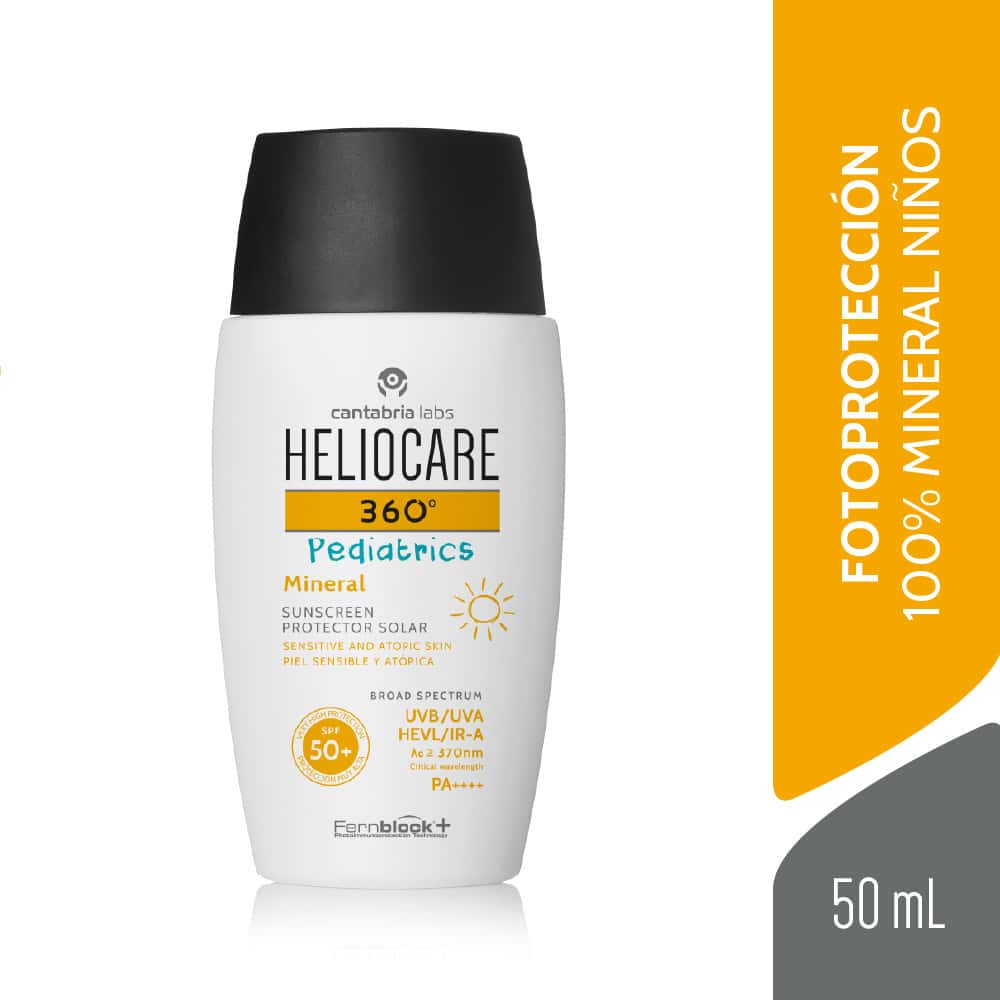 Fotoprotector para Niños Heliocare 360° Pediatrics Mineral SPF 50+
