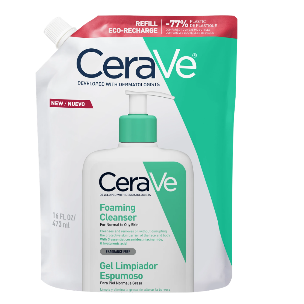 CeraVe Gel Limpiador Espumoso Foaming Cleanser Refill