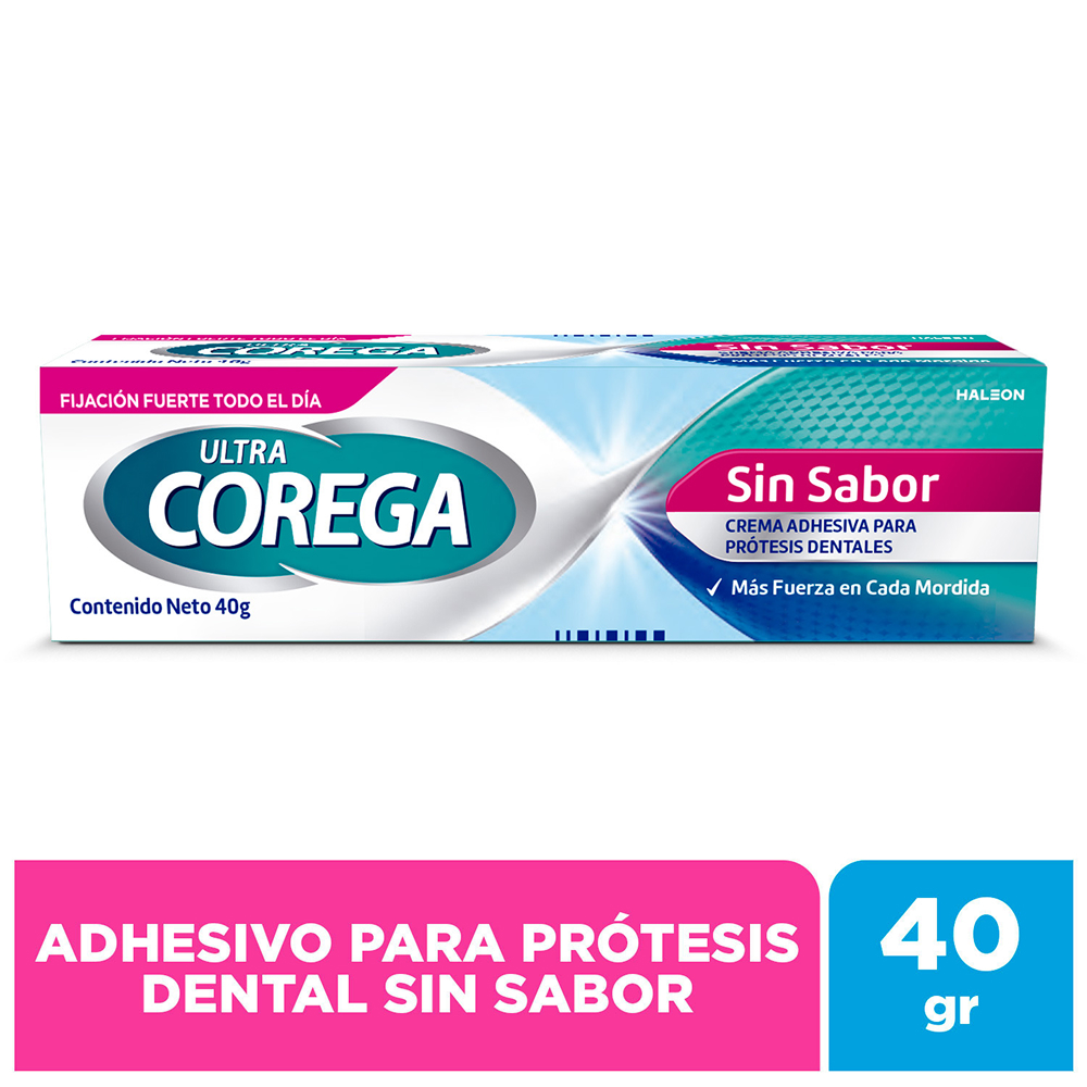 Corega Crema Adhesiva Ultra Sin Sabor