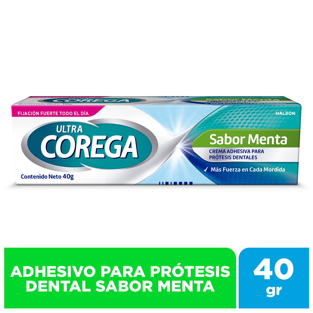 Corega Crema Adhesiva Ultra Sabor Menta