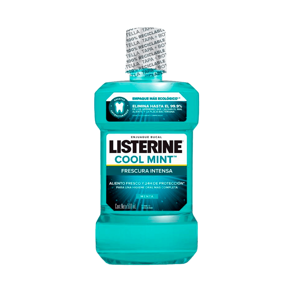 Enjuague Bucal Listerine Cool Mint Enjuague Bucal Listerine Cool Mint