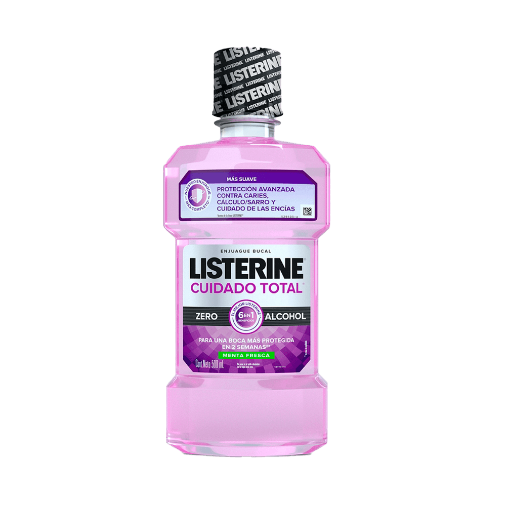 Enjuague Bucal Listerine Cuidado Total Zero