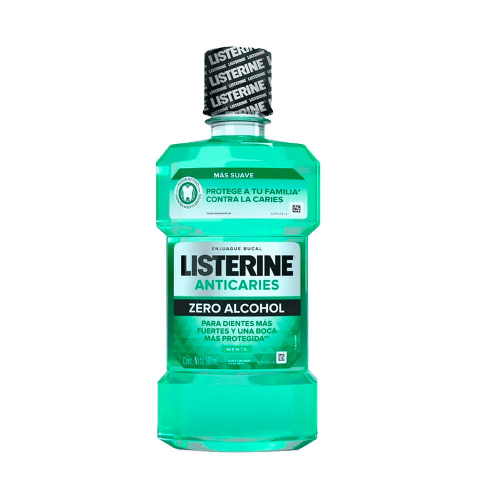 Enjuague Bucal Listerine Anticaries Zero Alcohol