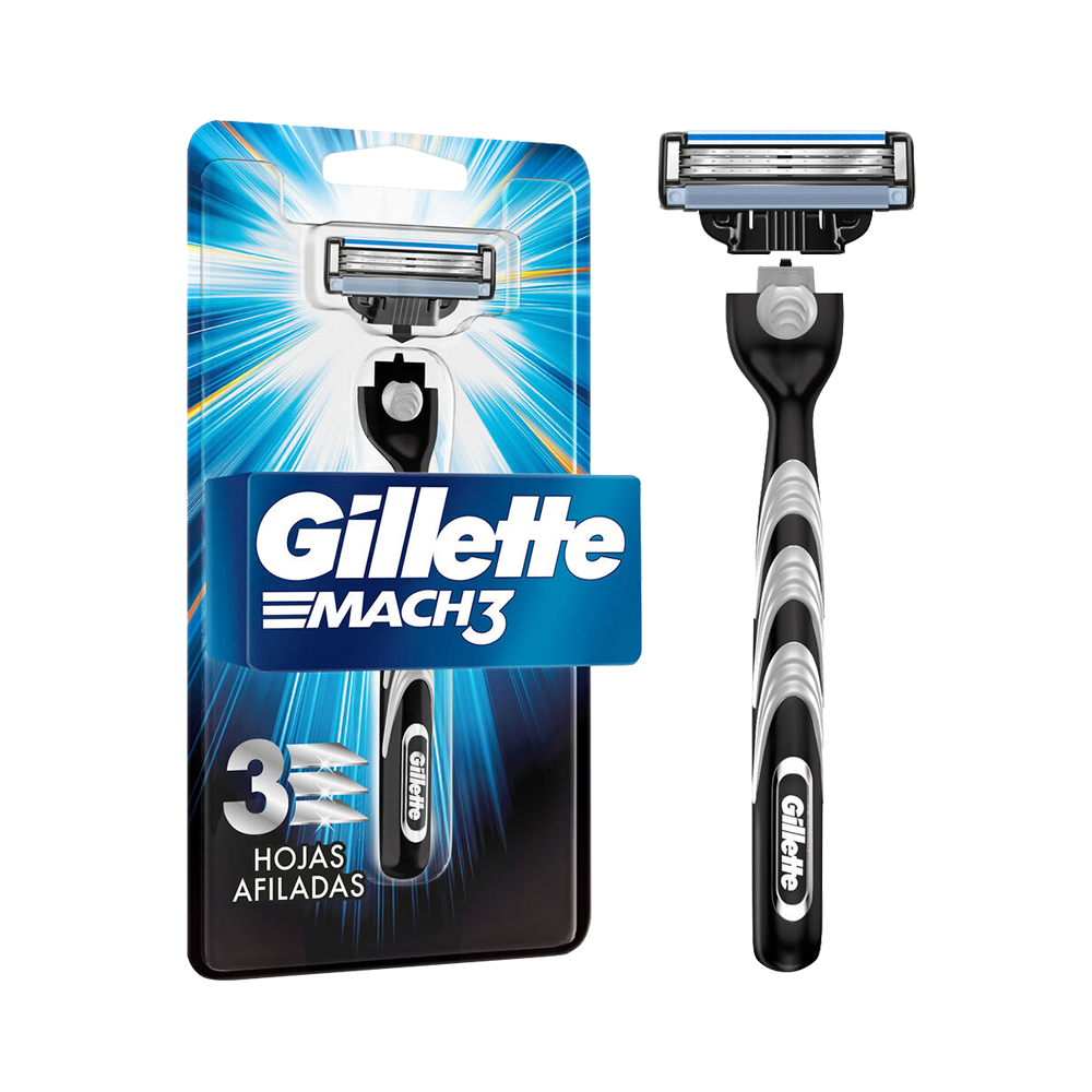 Gillette máquina de afeitar recargable mach3 paquete x1und. Gillette máquina de afeitar recargable mach3 paquete x1und.