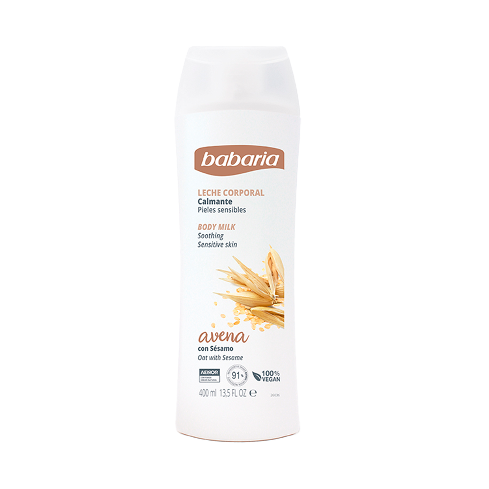 Leche Corporal Babaria Avena