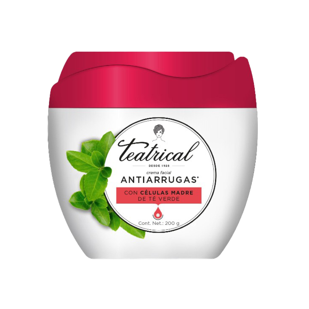 Crema Facial Antiarrugas Teatrical Con Células Madre