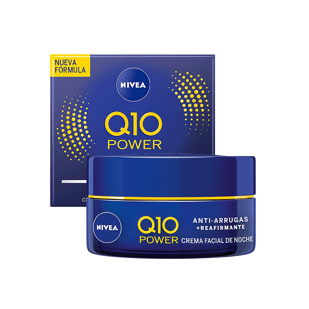 Crema Facial Antiarrugas Nivea Q10 Plus Noche