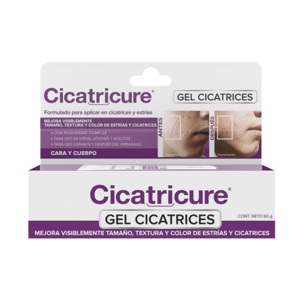 Gel Cicatricure para Cicatrices y Estrías