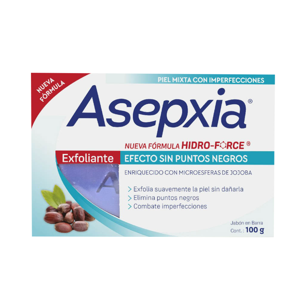 Jabón en Barra Asepxia Exfoliante
