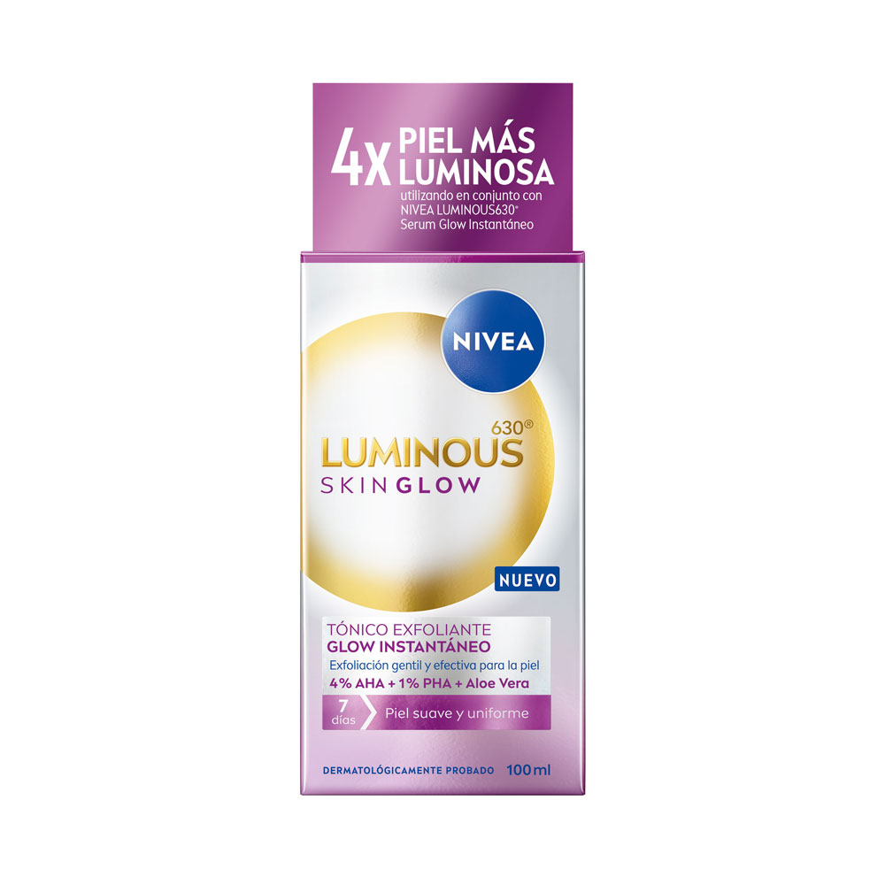 Nivea Luminous Skin Glow Tonic Exfoliante