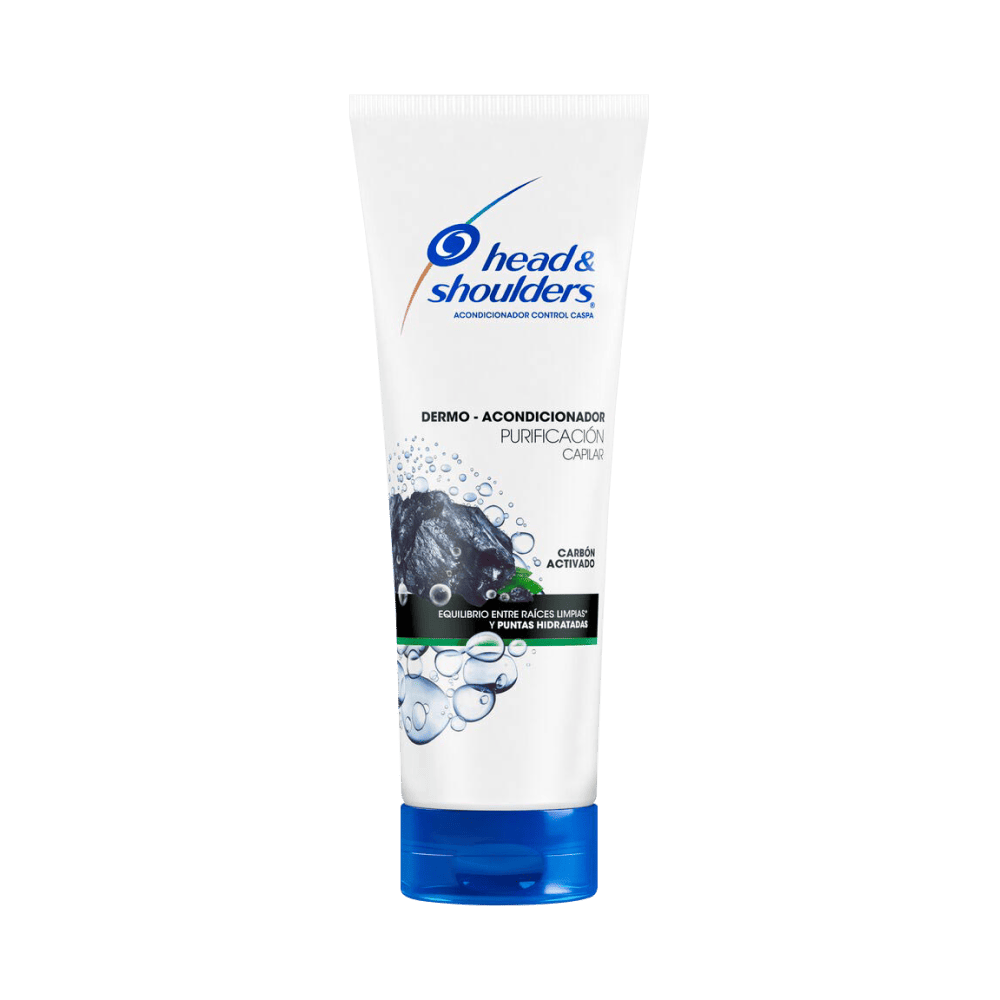 Acondicionador Head & Shoulders Dermo Purificación Capilar Carbón Activado
