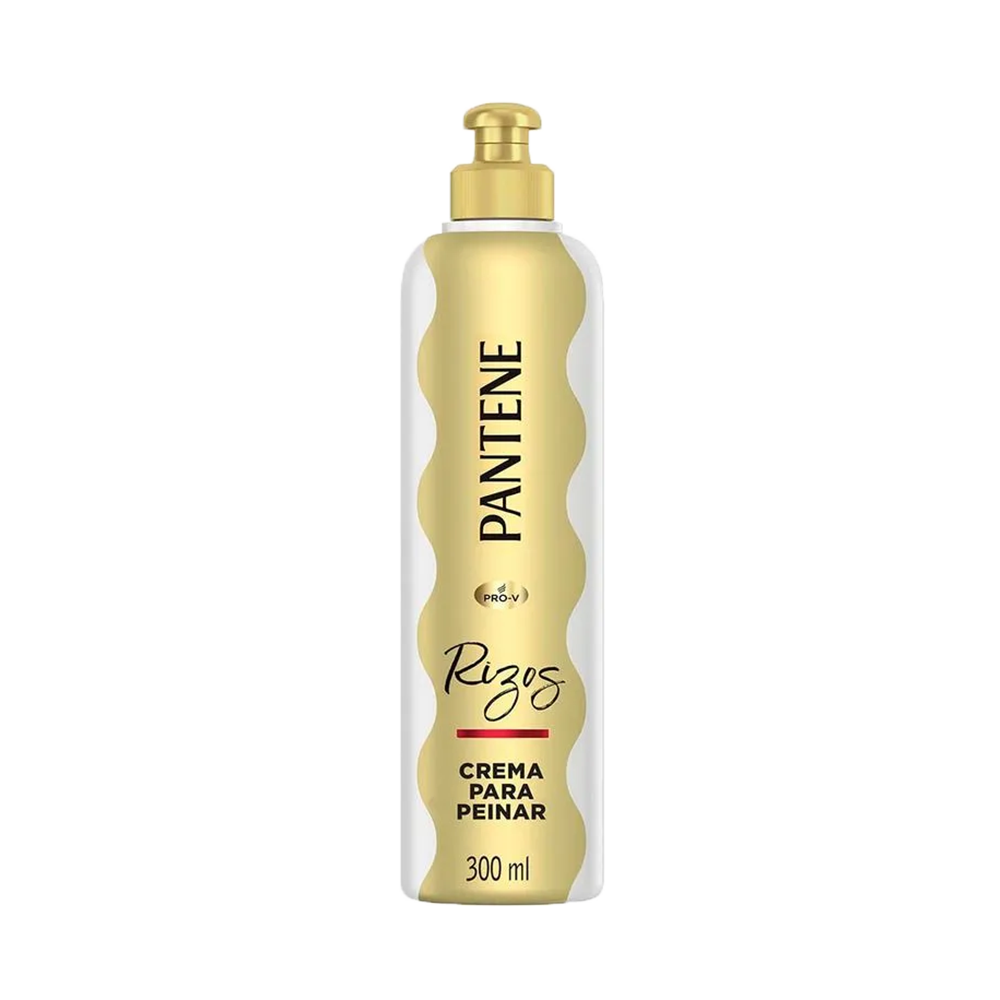 Pantene crema para peinar rizos definidos frasco x300ml.