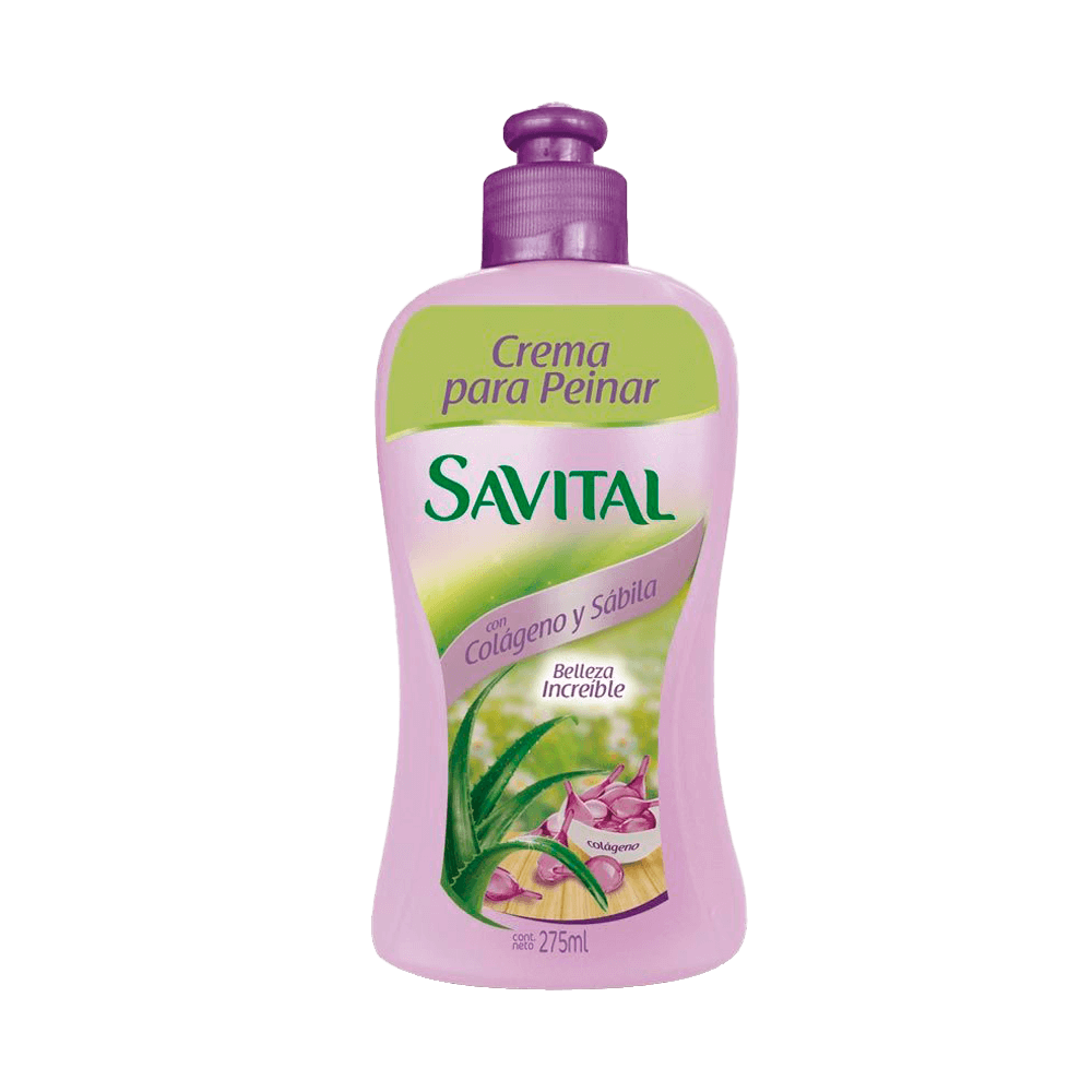 Crema para Peinar Savital Colágeno y Sábila